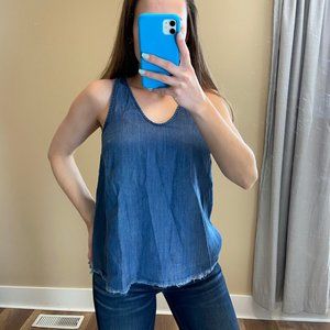 NWOT Universal Thread Denim Tank Top